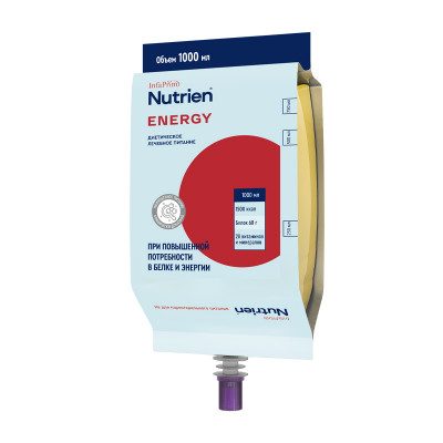 Нутриэн Энергия продукт стерилизованный специализированный для диетического лечебного питания 1л.
