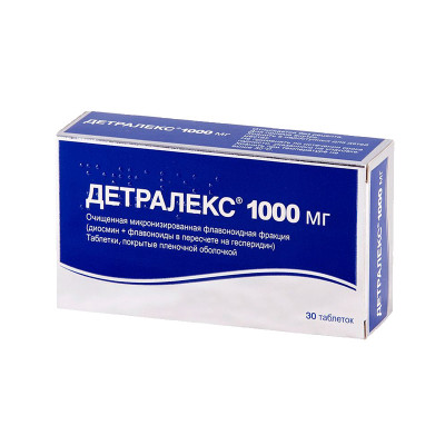 Детралекс 1000 мг №30 табл