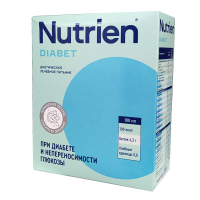 Нутриэн Диабет продукт сухой специализир. для диетич.лечебного питания 0,320кг. Картон.