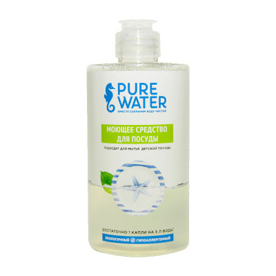 Средство для посуды Pure Water гипоаллергенное 4 л