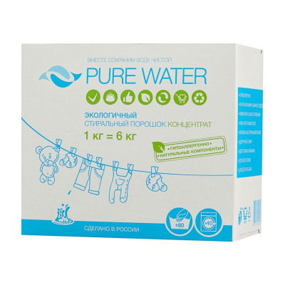 Стиральный порошок Pure Water 1 кг