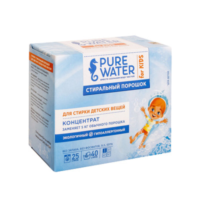 Стиральный порошок для детского белья Pure Water 800 г