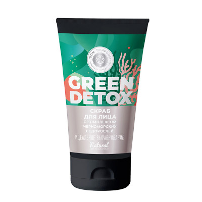 МДП Скраб Green Detox Идеальное выравнивание для всех типов кожи, 130г