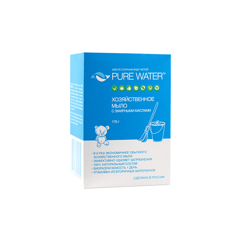 Мыло pure water. Мыло pure water