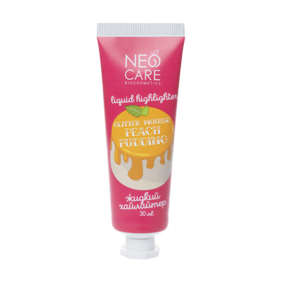 Neo Care Хайлайтер Glitter mousse peach pudding, 30мл
