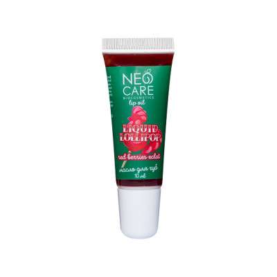 Neo Care Масло для губ « Liquid Lollipop. Red berries eclat», 10 мл