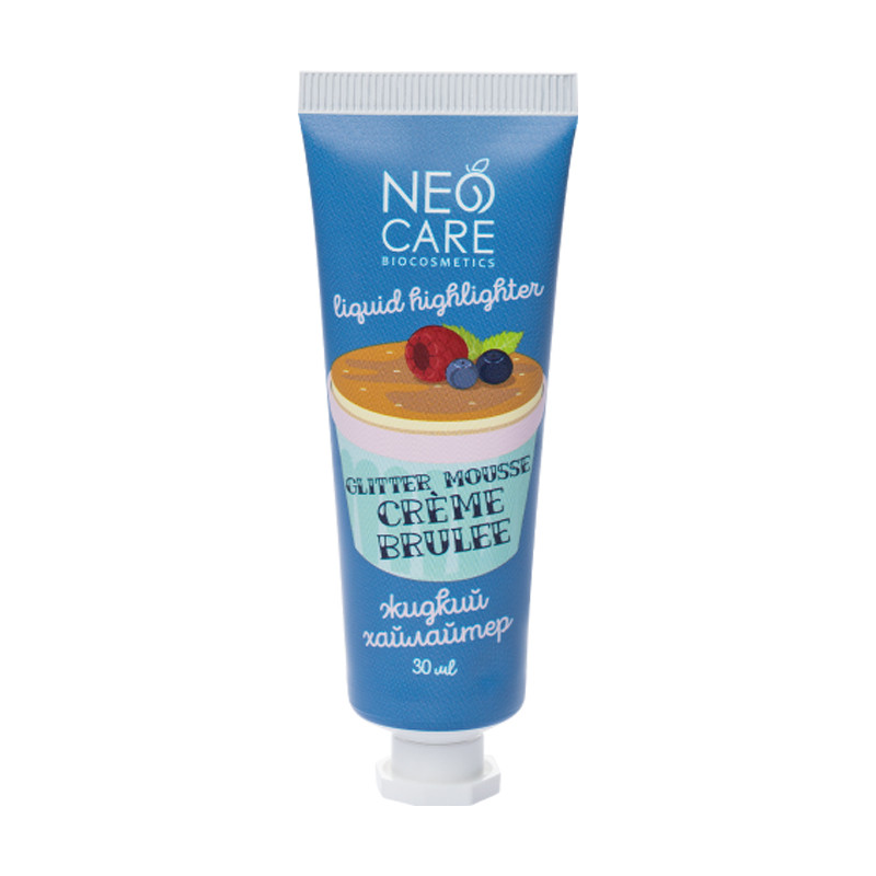 Neo Care Хайлайтер Glitter mousse creme brulee, 30мл