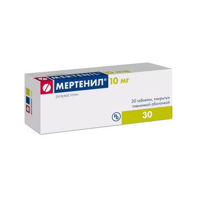 Мертенил 10мг 30таб