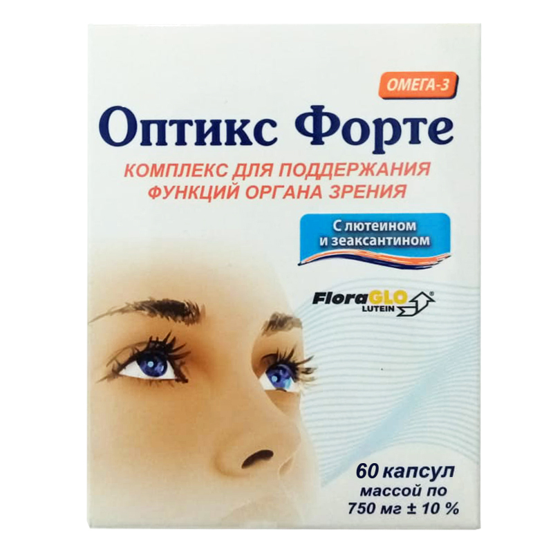 Оптикс Форте 750мг №60 табл