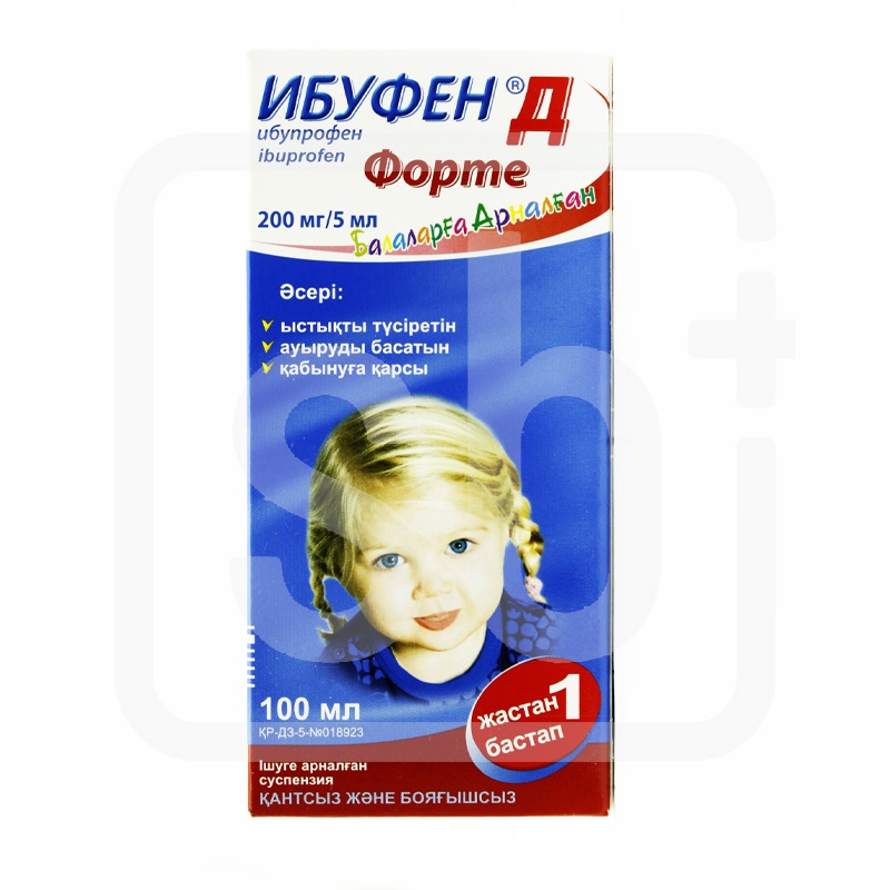 Ибуфен® Д Форте суспензия для приема внутрь 200 мг/5 мл 100 мл Медана Фарма