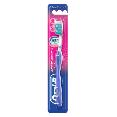 Зуб. щетка Oral-B 3 effect деликатное отбеливание ср.жёстк.