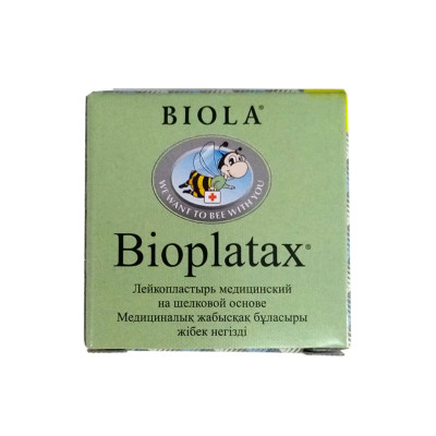 Лейкопластырь шелковая основа 2,5 см х 5 м Bioplatax