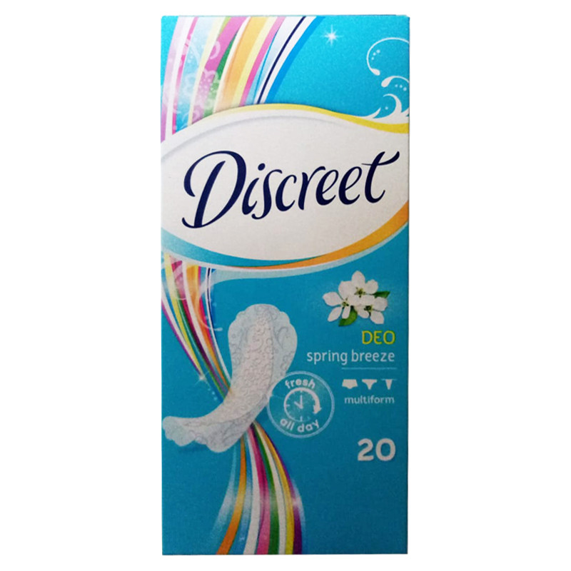 Прокладки Discreet DEO spring breeze 20 шт