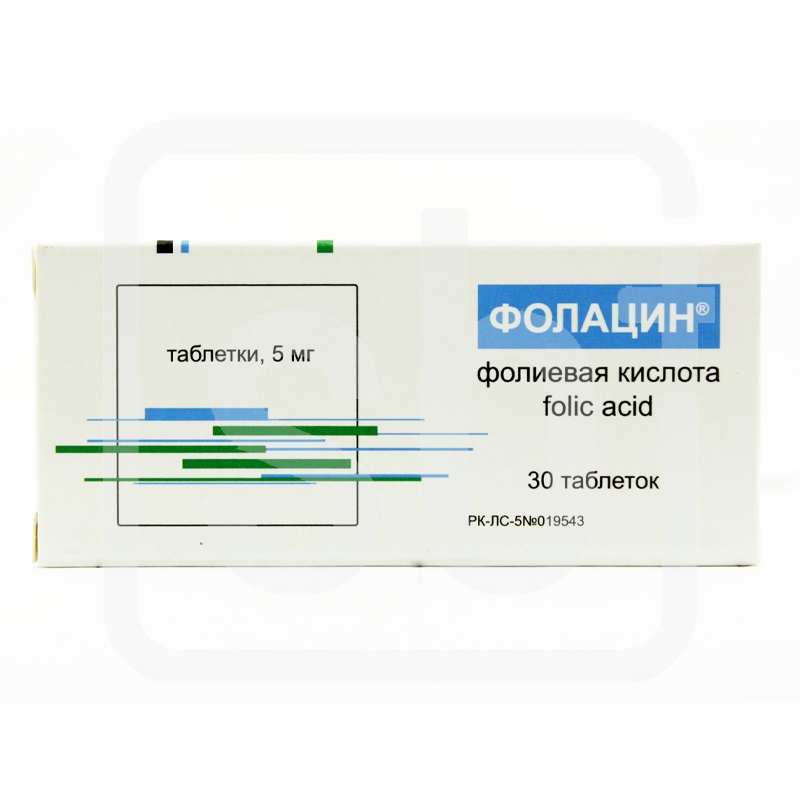 Фолацин 0,005 №30