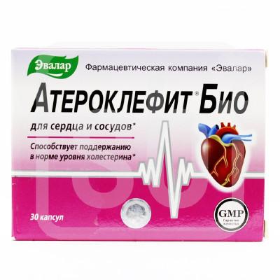 Атероклефит Био 250мг №30 кап