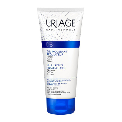 URIAGE DS 150мл Гель очищающий средство себорегулирующего ухода (89)