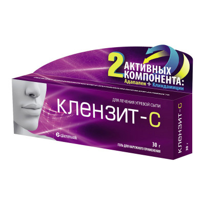 Клензит-С MS 30 г гель д/наруж. прим.