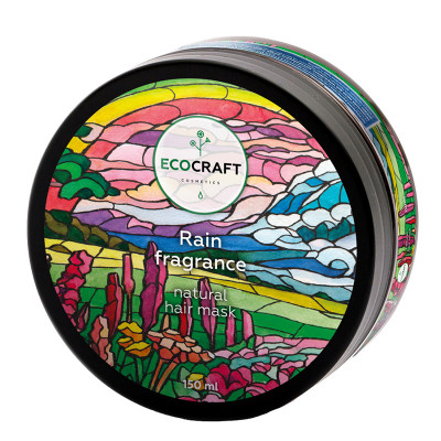ECOCRAFT Маска для интенсивного восстановления сильно поврежденных волос "Rain fragrance" Аромат дождя (150 мл)