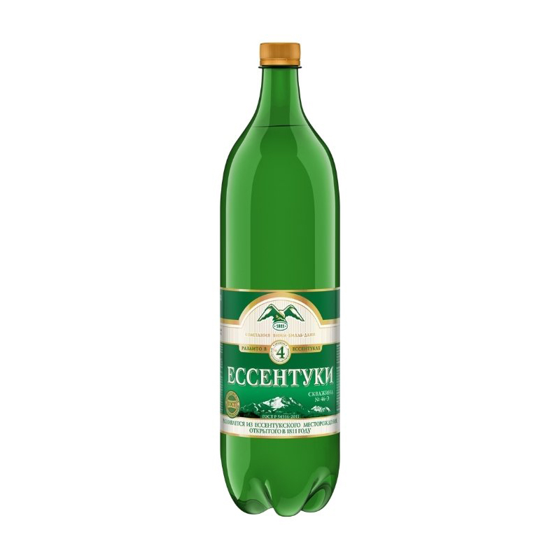 Ессентуки №4 1,5л.Вимм-Билль-Данн  пластик