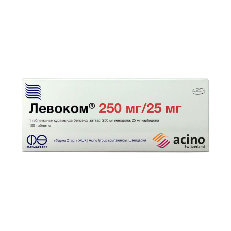 ЛЕВОКОМ 0,25/0,025  ТАБЛЕТКИ 100 ШТ