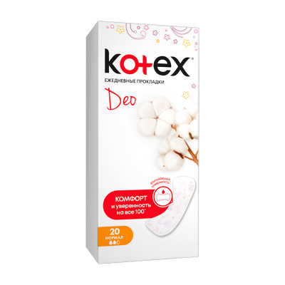 Прокладки Kotex Нормал Део №20