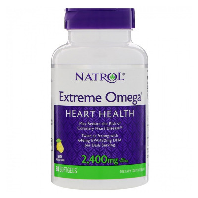 NATROL Экстрим омега 2400мг №60 капсулы /4510
