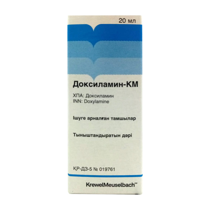 Доксиламин-КМ капли 25мг/мл 20мл
