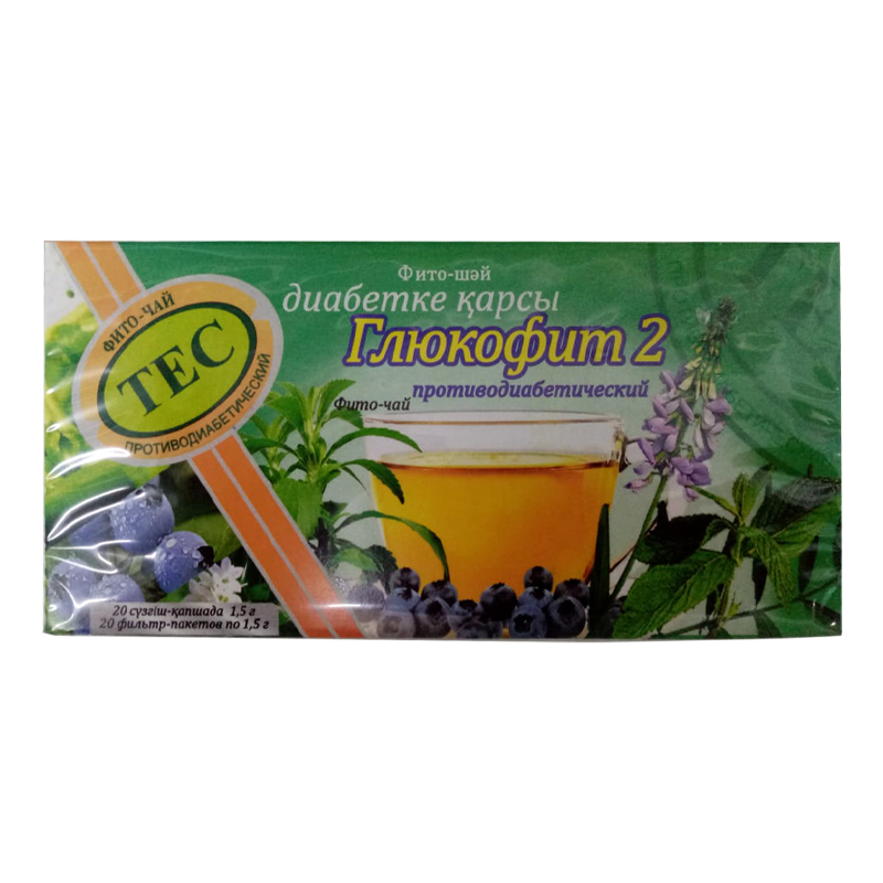 Фито-чай ТЕС Глюкофит-2 1,5 №20