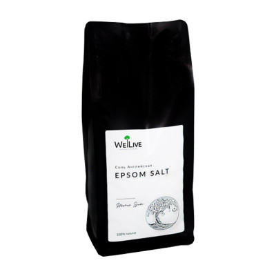 Welive Английская соль EPSOM salt 1 кг