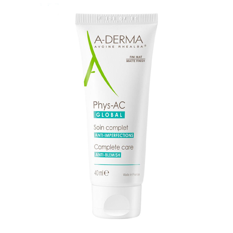 A-Derma PHYS-AC GLOBAL Крем для комплексного ухода 40мл