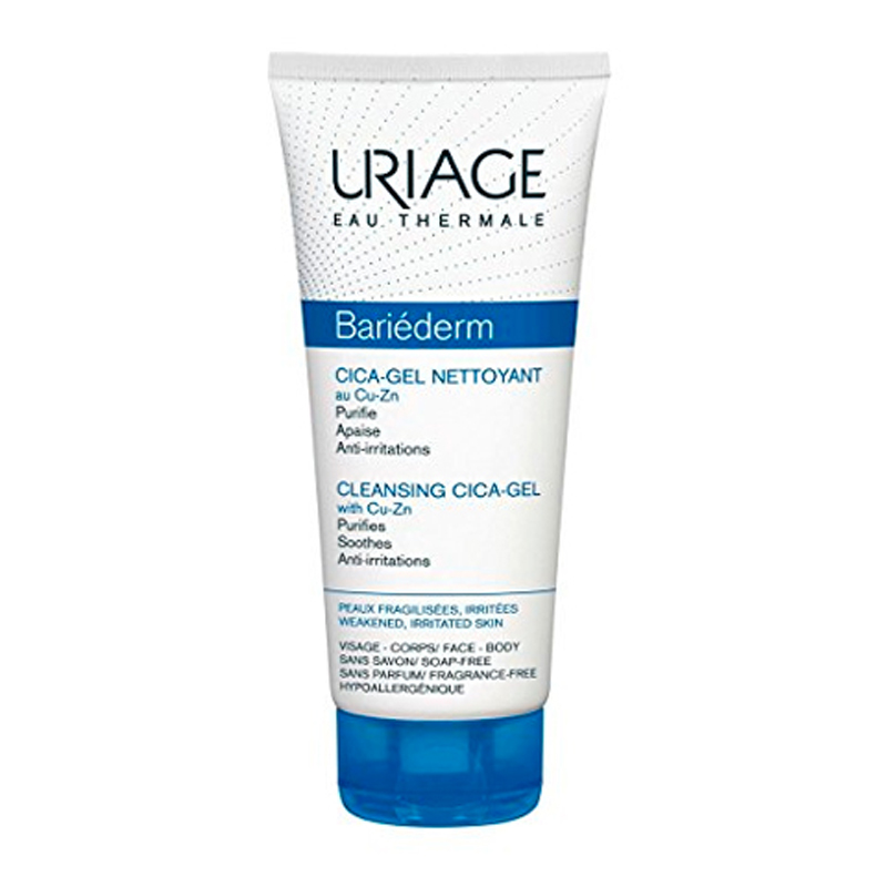 URIAGE Bariederm ЦИКА 200мл очищающий гель с Cu-Zn (5466)