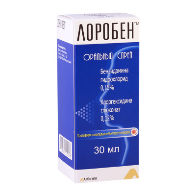 Лоробен 200мл р-р для полоскания