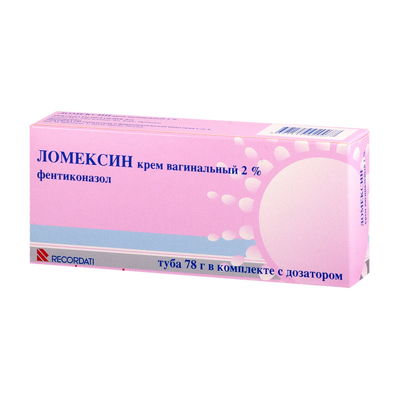 Ломексин 2% 78г ваг. крем