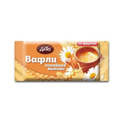 Вафли ДиYes на фруктозе Топленое молоко 90гр