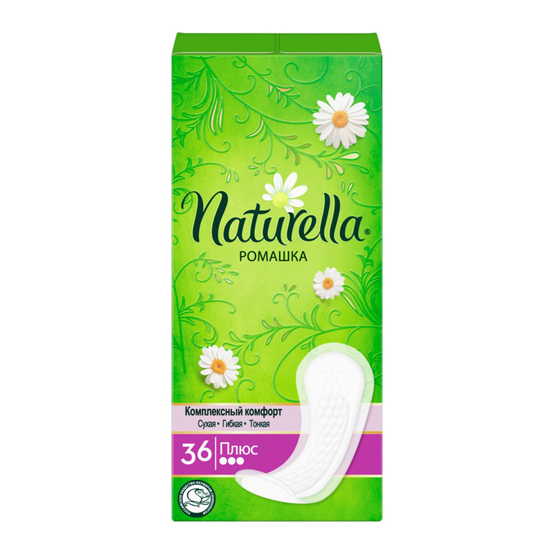 Ежедневные прокладки Naturella Ромашка Плюс 36 шт