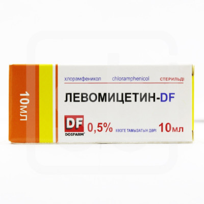 Левомицетин-DF 0,5% 10 мл глазные капли