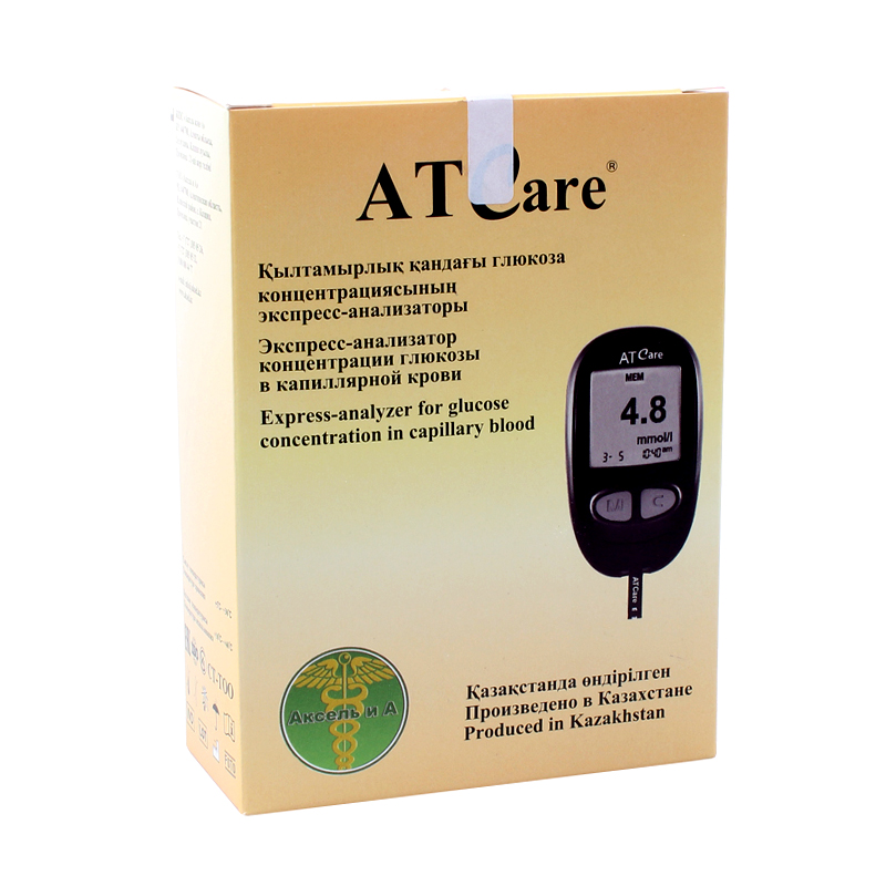 Глюкометр AT Care д/определ глюкозы крови