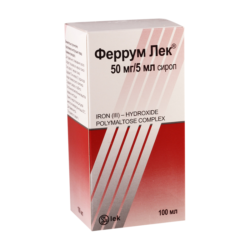 Феррум Лек 100 мл сироп Сандоз