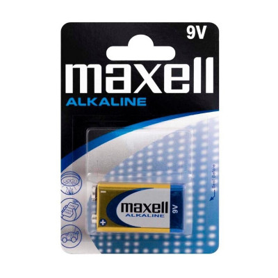 Батарейки MAXELL  6LR61 9V 1шт /50259
