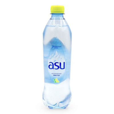 Вода A'SU 0,5л негазиров, со вкусом Лимона