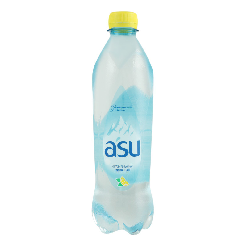 Вода A'SU 1 л негазиров, со вкусом Лимона