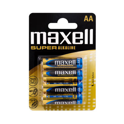 Батарейки MAXELL SuperAlkaline АAА LR-6 4шт /63693