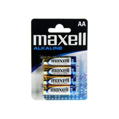 Батарейки MAXELL Alkaline АА LR-6 4шт /63761