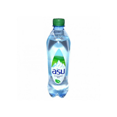 Вода A'SU 0,5л негазиров, со вкусом Мяты