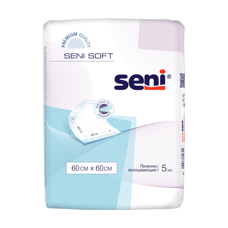Пеленка Seni SOFT 60*60 №5