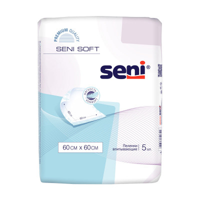 Пеленка Seni SOFT 60*60 №5
