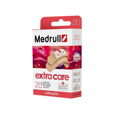 Лейкопластырь Medrull Extra Care №10 (19*72, 25*72)