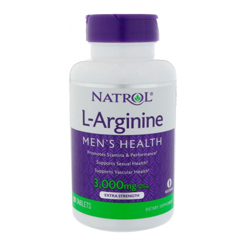 NATROL L-аргинин 3000мг №90 табл /5234/