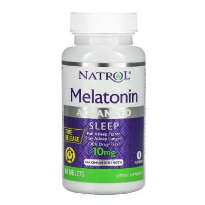 NATROL Мелатонин 10мг №60 табл /6211/