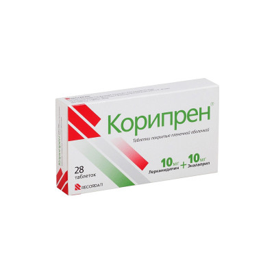 Корипрен 10мг/10мг №28 табл
